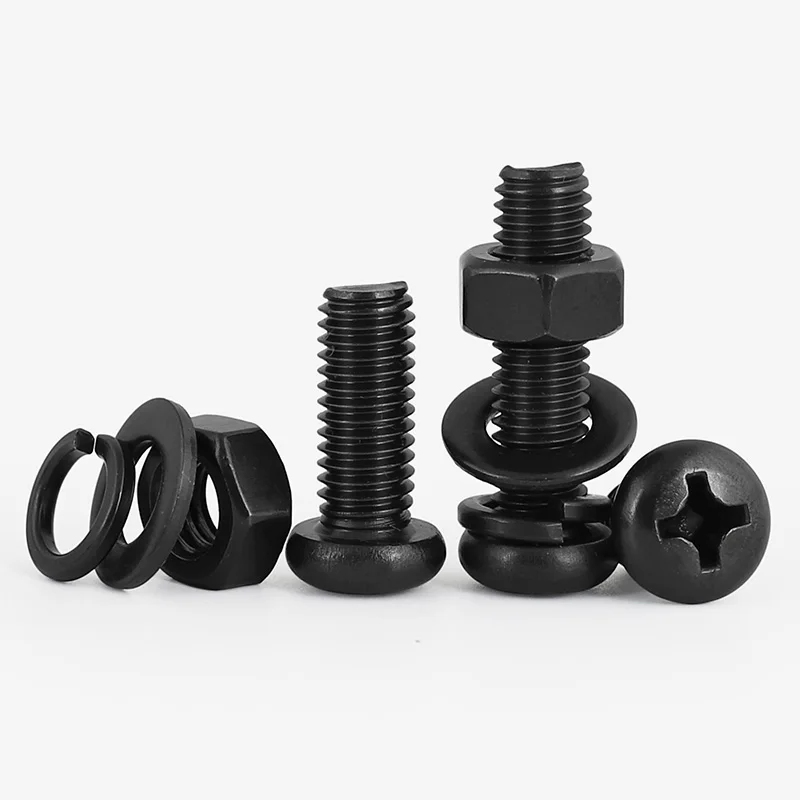 Head Pin Assorted - M3 M4 M5 M6 M8 Black