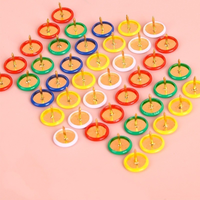 Head Pin Assorted - 435 pcs Round Head Push Pins,