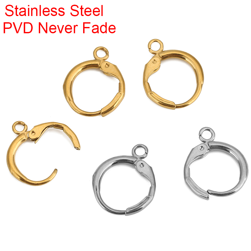 Jewelry Making Factory - 10pcs PVD Never Fade Stainless Steel