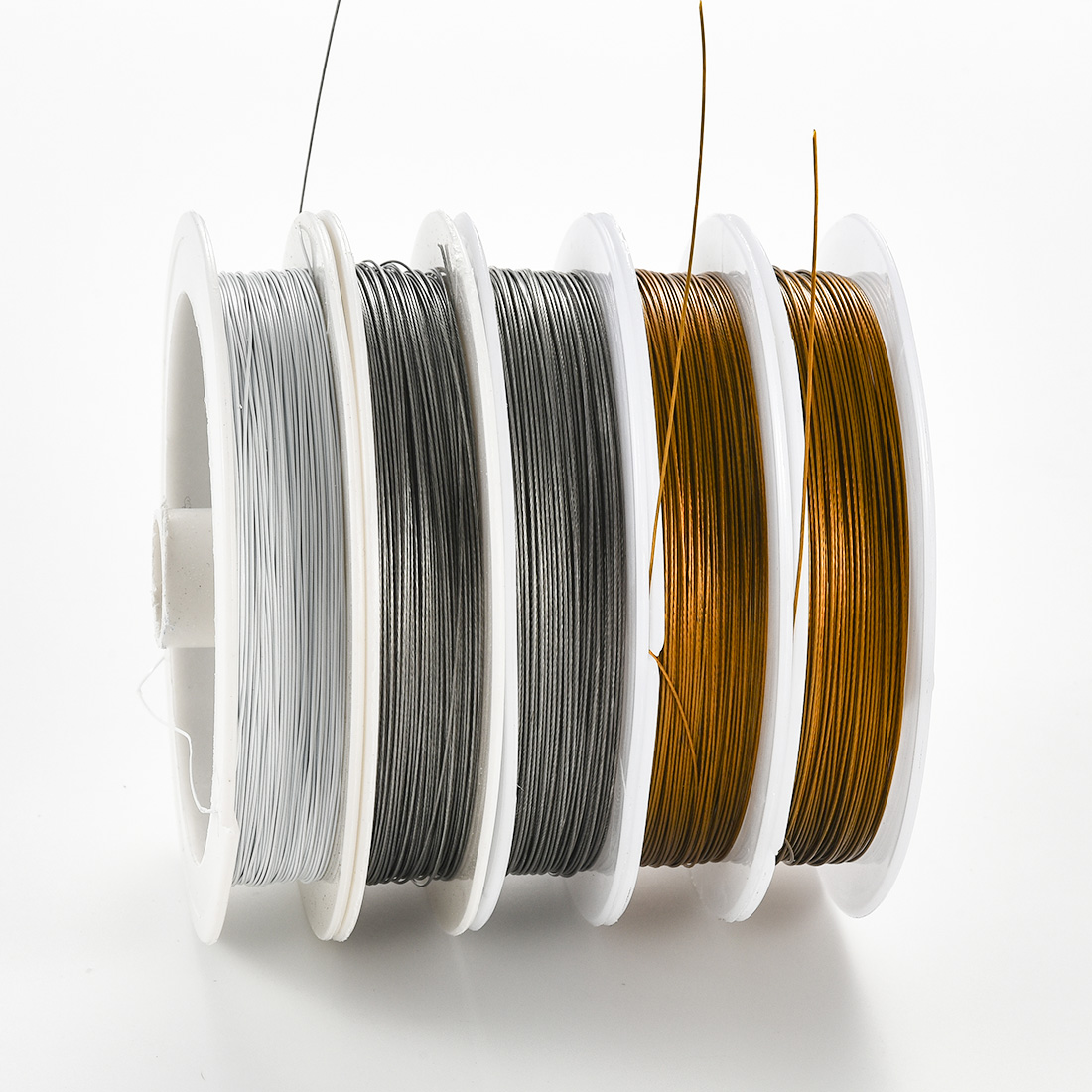 Jewelry Making Thread - 30M/Roll Stainless Steel Beading Wire 0.38/0.45MM