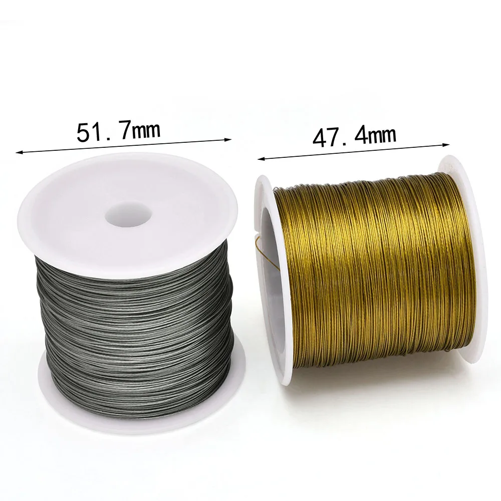 Jewelry Making Thread - 328 ft/100m 7 Strands Stainless Steel