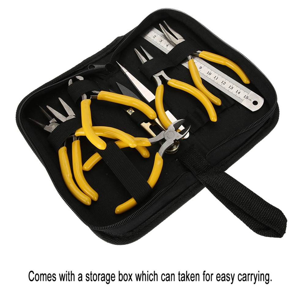 9Pcs 9 pieces combination Jewe - Jewelry Plier Set 评论和价格