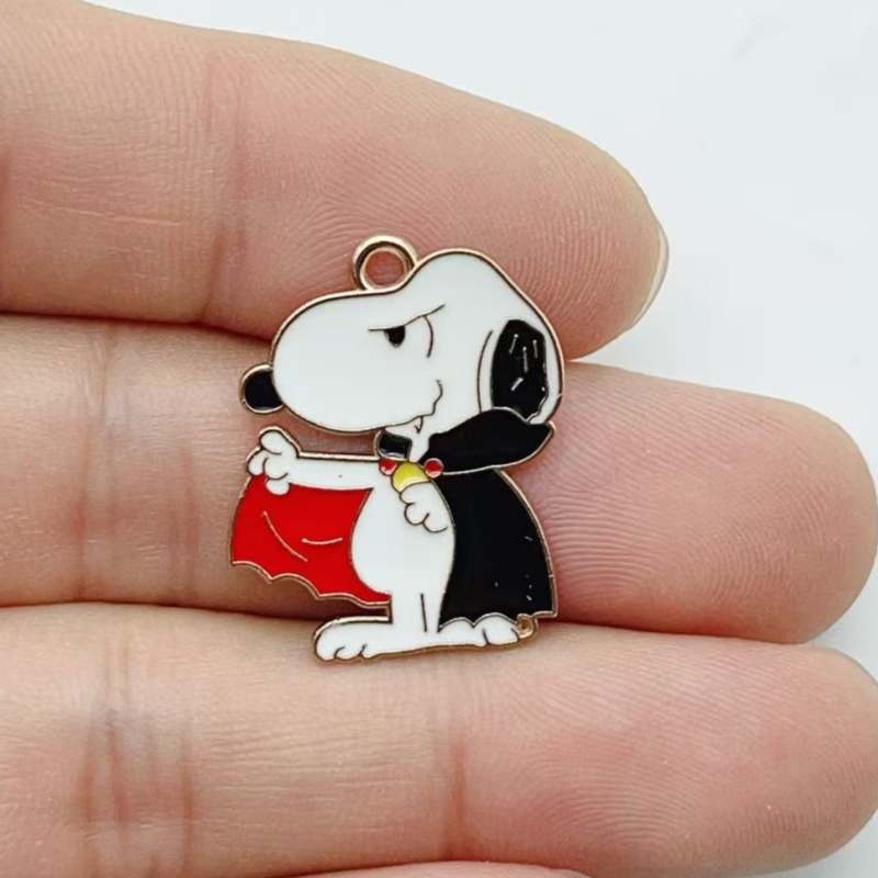 10Pcs Cute Halloween Cartoon P - Jewelry Making Parts 评论和价格