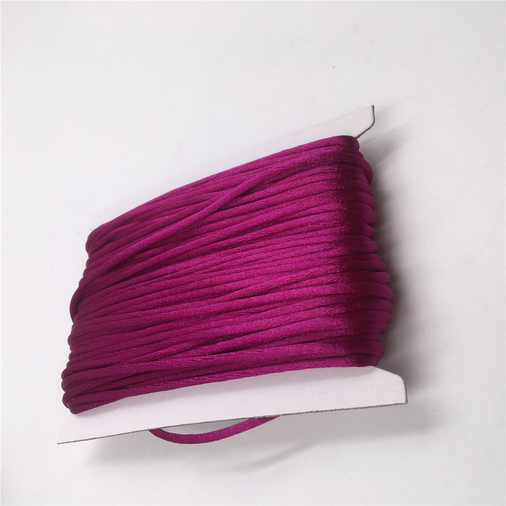 2mm Braided Macrame Silk Macra - Memory Wire Bracelet 评论和价格