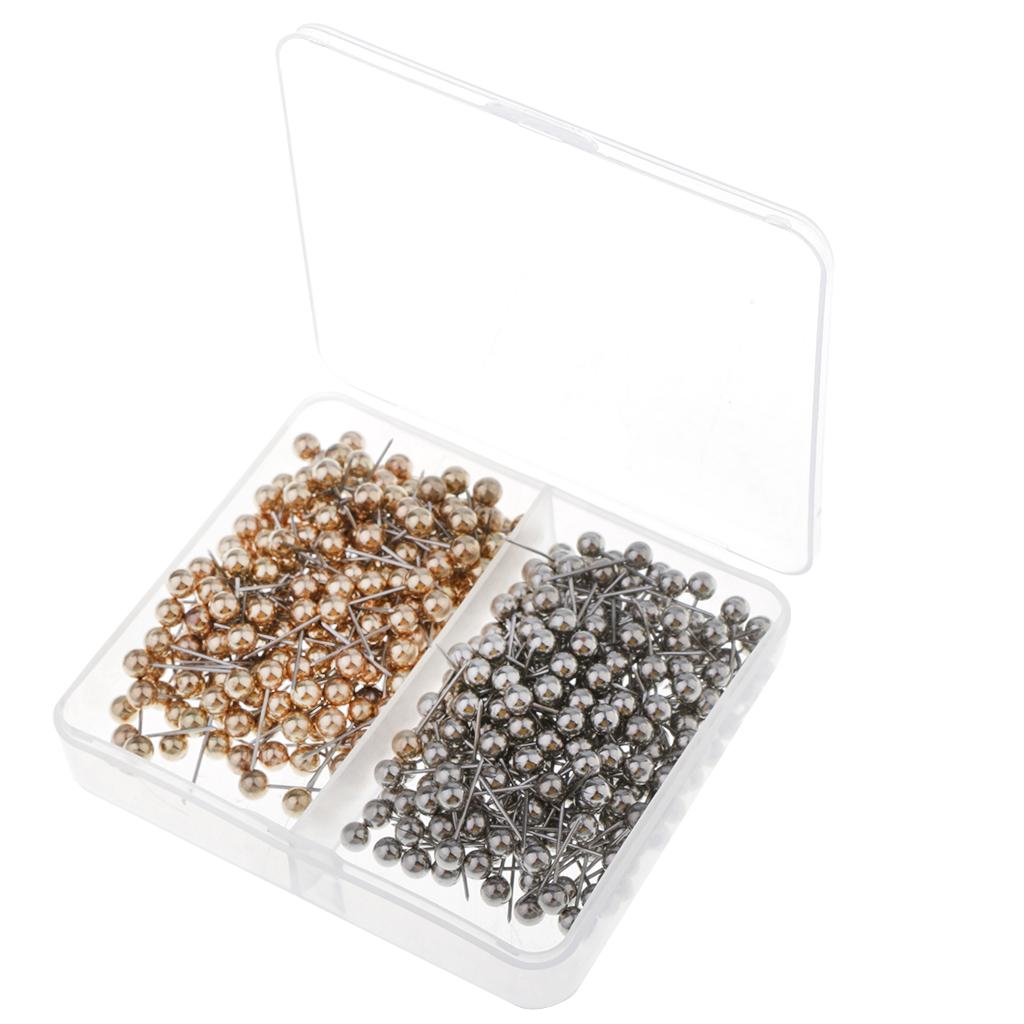 Push Pins Durable Plastic Head - Head Pin Assorted 评论和价格
