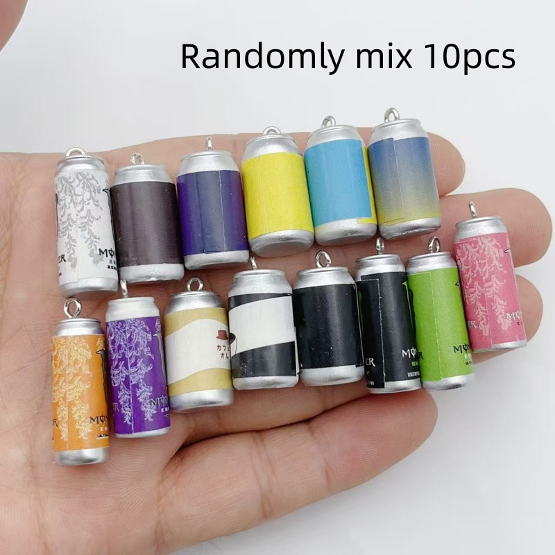 10Pcs Mini Simulation Beverage - Jewelry Making Factory 评论和价格