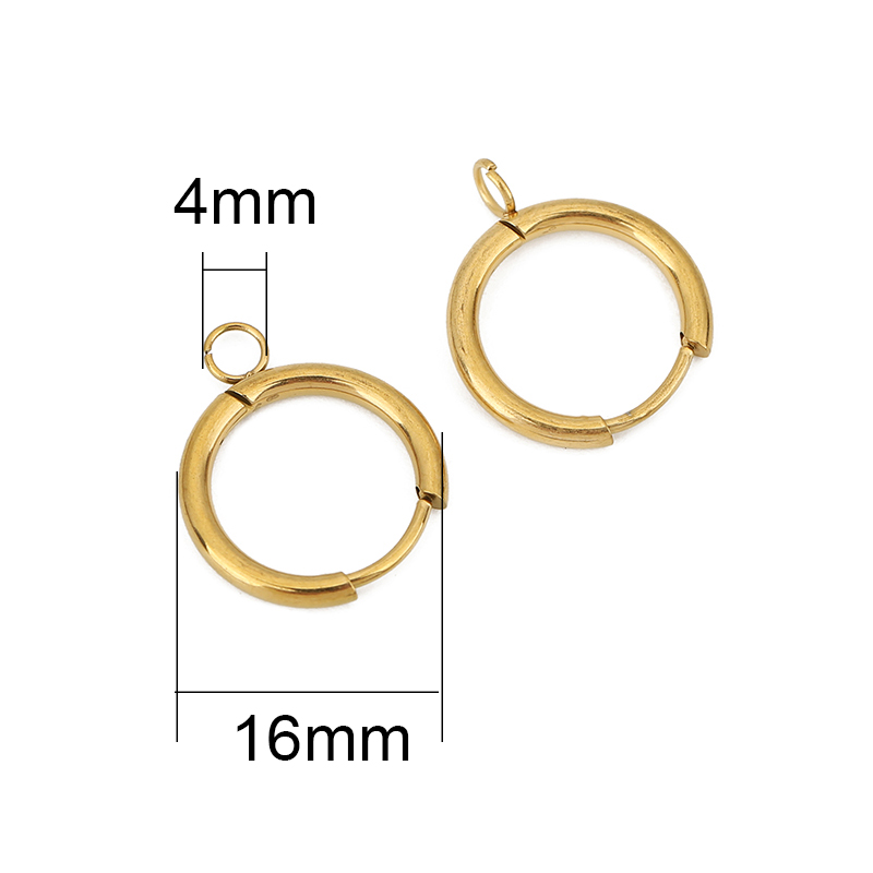 10pcs PVD Never Fade Earrings  - Jewelry Making Thread 评论和价格