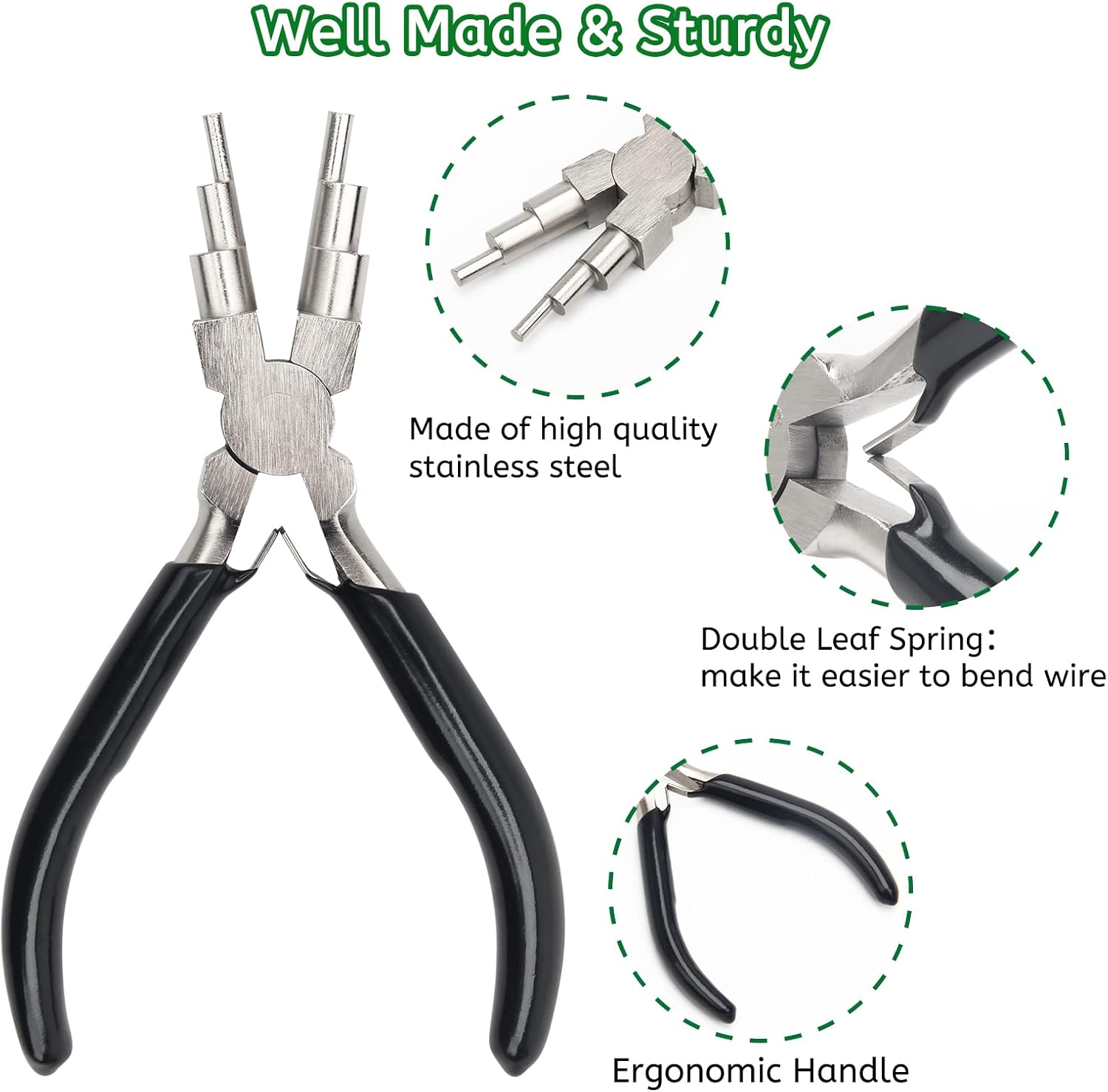 6 Step Wire Looping Pliers Ant - Jewelry Plier Set 评论和价格