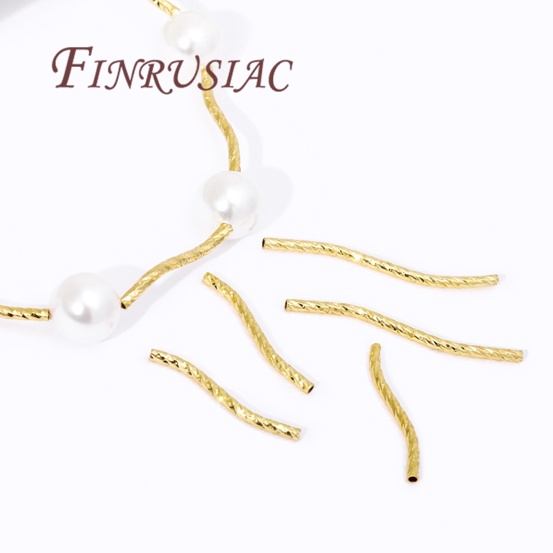 S Shape Tube Beads,18K Gold Pl - Jewelry Making Youtube 评论和价格