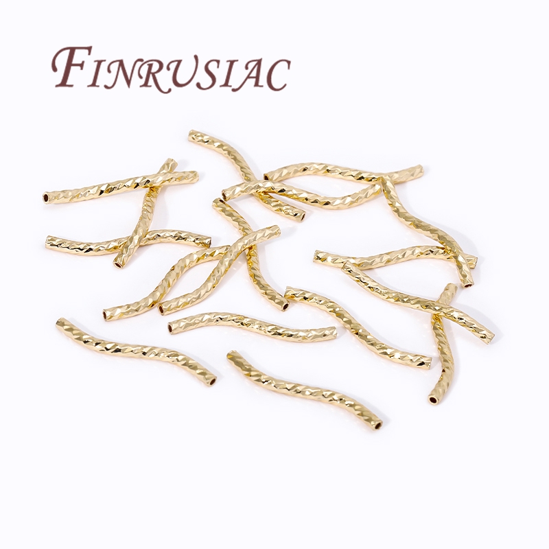 S Shape Tube Beads,18K Gold Pl - Jewelry Making Youtube 评论和价格