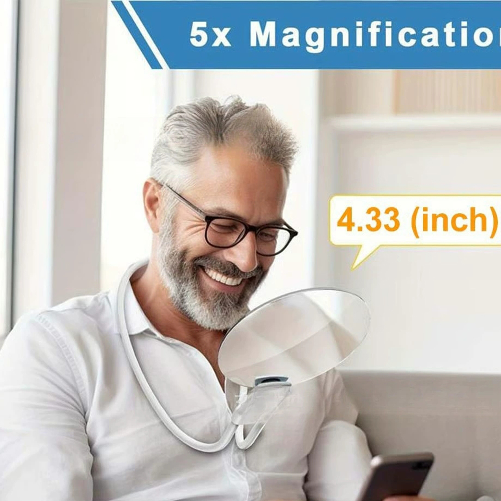 1pc 4.33in 5X Magnifying Glass - Jewelry Making For Seniors 评论和价格