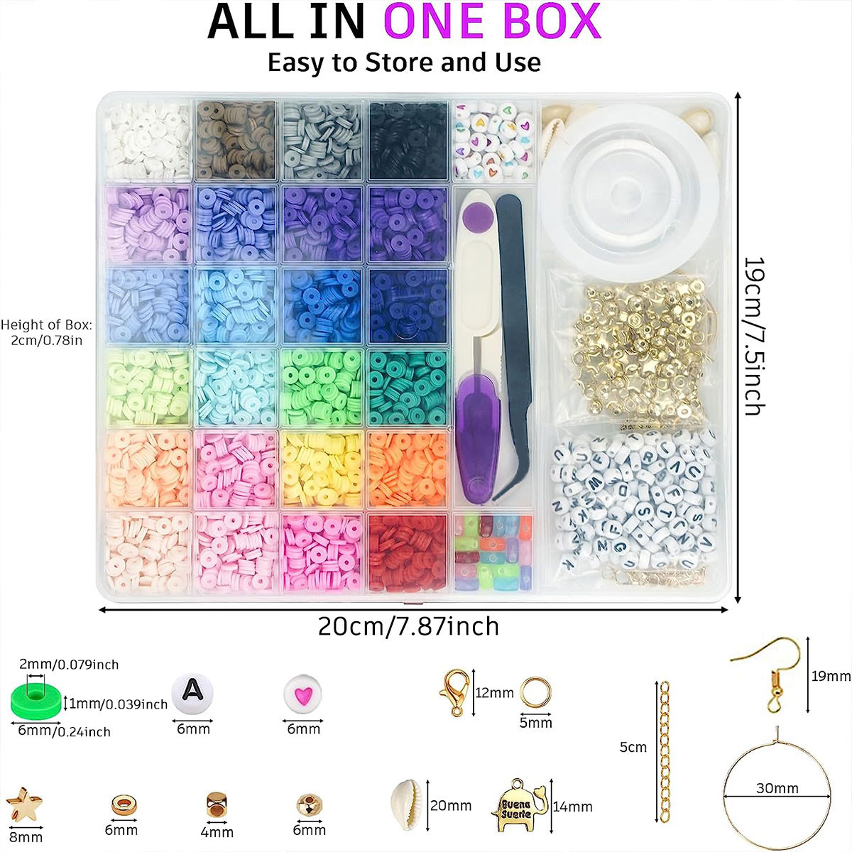 6000 Pcs 24 Colors Flat Round  - Jewelry Making Tutorials 评论和价格