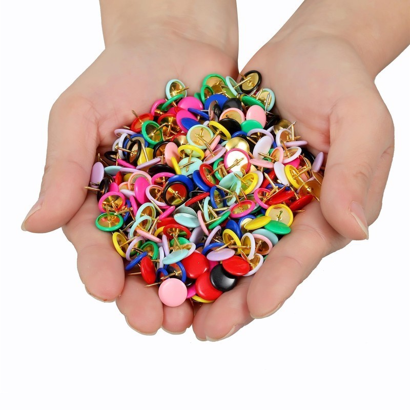 118 pcs Round Head Push Pins,  - Head Pin Assorted 评论和价格