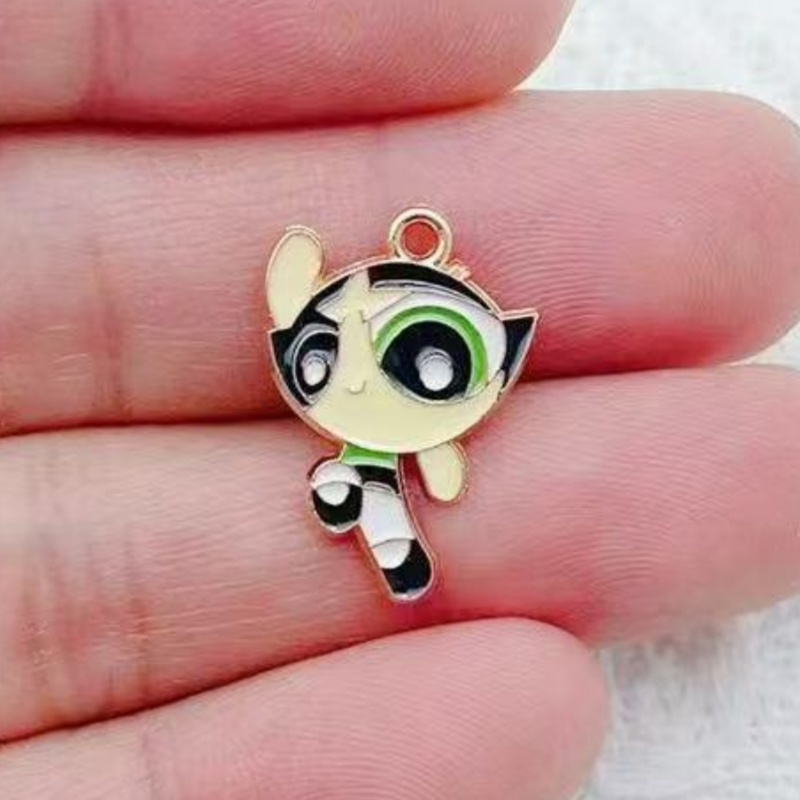 10pcs Alloy Oil-Dripping Carto - Jewelry Making Factory 评论和价格