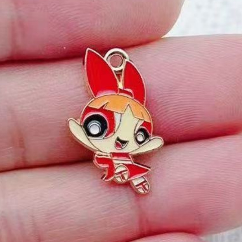 10pcs Alloy Oil-Dripping Carto - Jewelry Making Factory 评论和价格