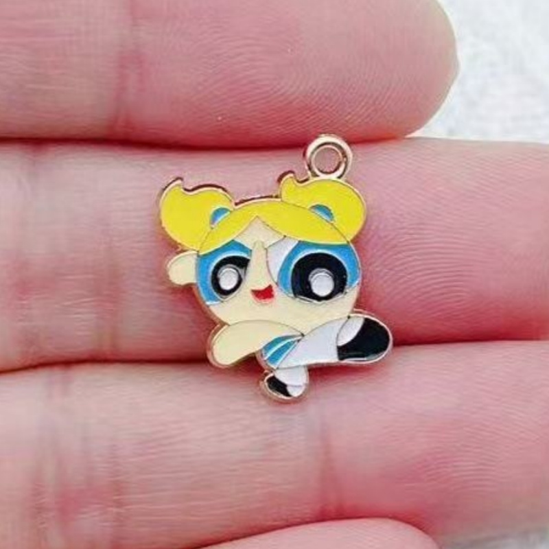 10pcs Alloy Oil-Dripping Carto - Jewelry Making Factory 评论和价格