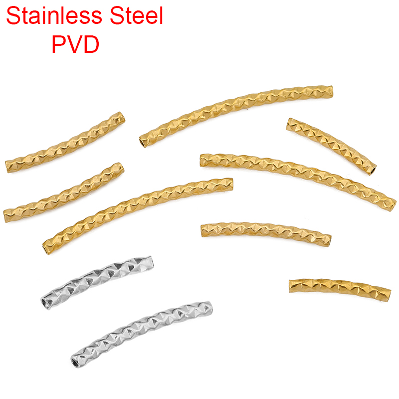 10pcs PVD Stainless Steel Curv - Jewelry Making Youtube 评论和价格
