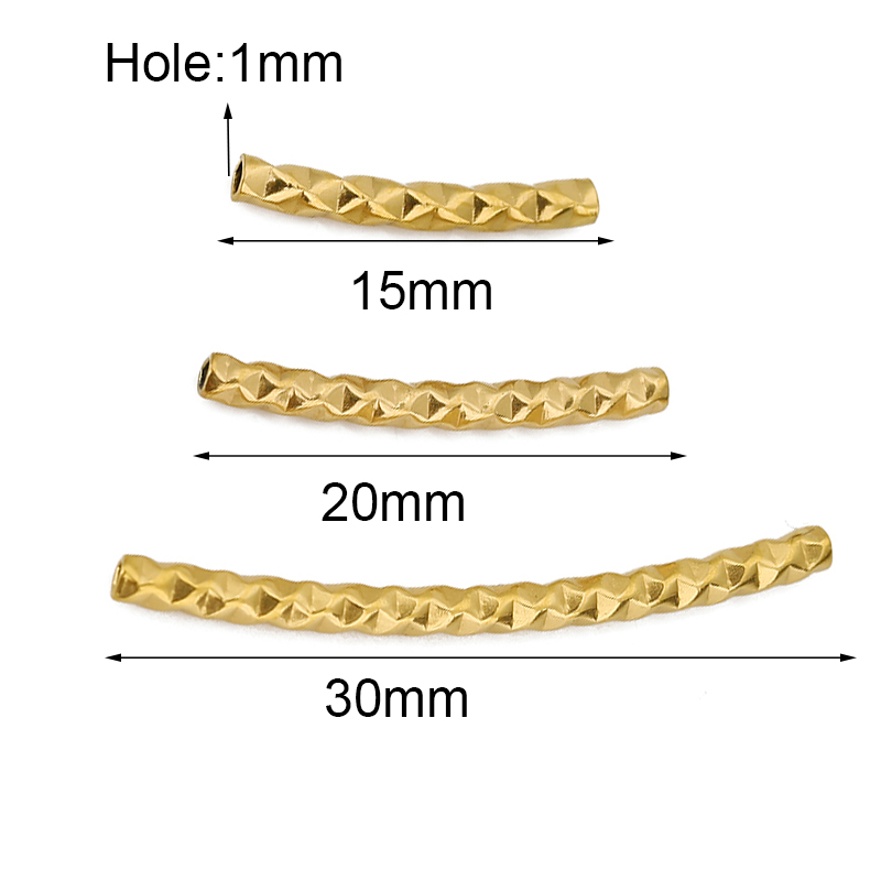 10pcs PVD Stainless Steel Curv - Jewelry Making Youtube 评论和价格
