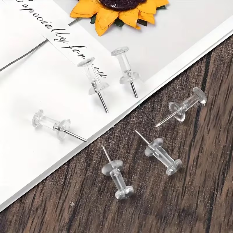 50/100pcs Assorted Color Push  - Head Pin Assorted 评论和价格