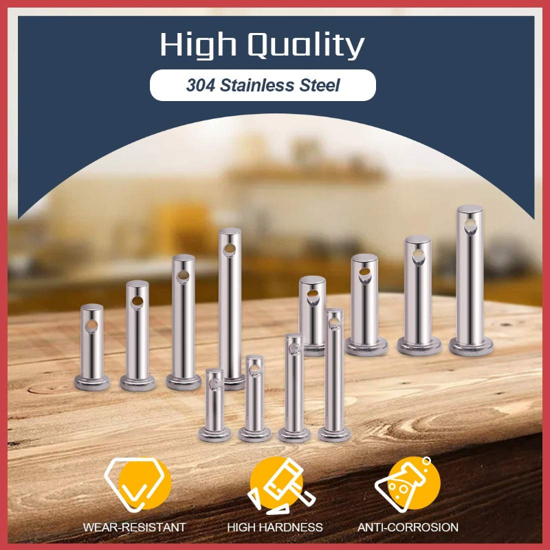 96pcs 304 Stainless Steel Metr - Head Pin Assorted 评论和价格