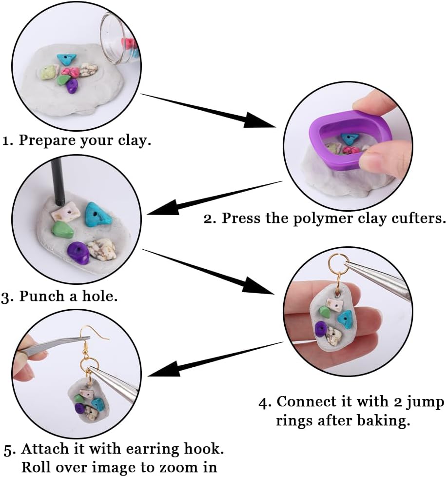 Polymer Clay Earring Making Ki - Jewelry Making Tools 评论和价格
