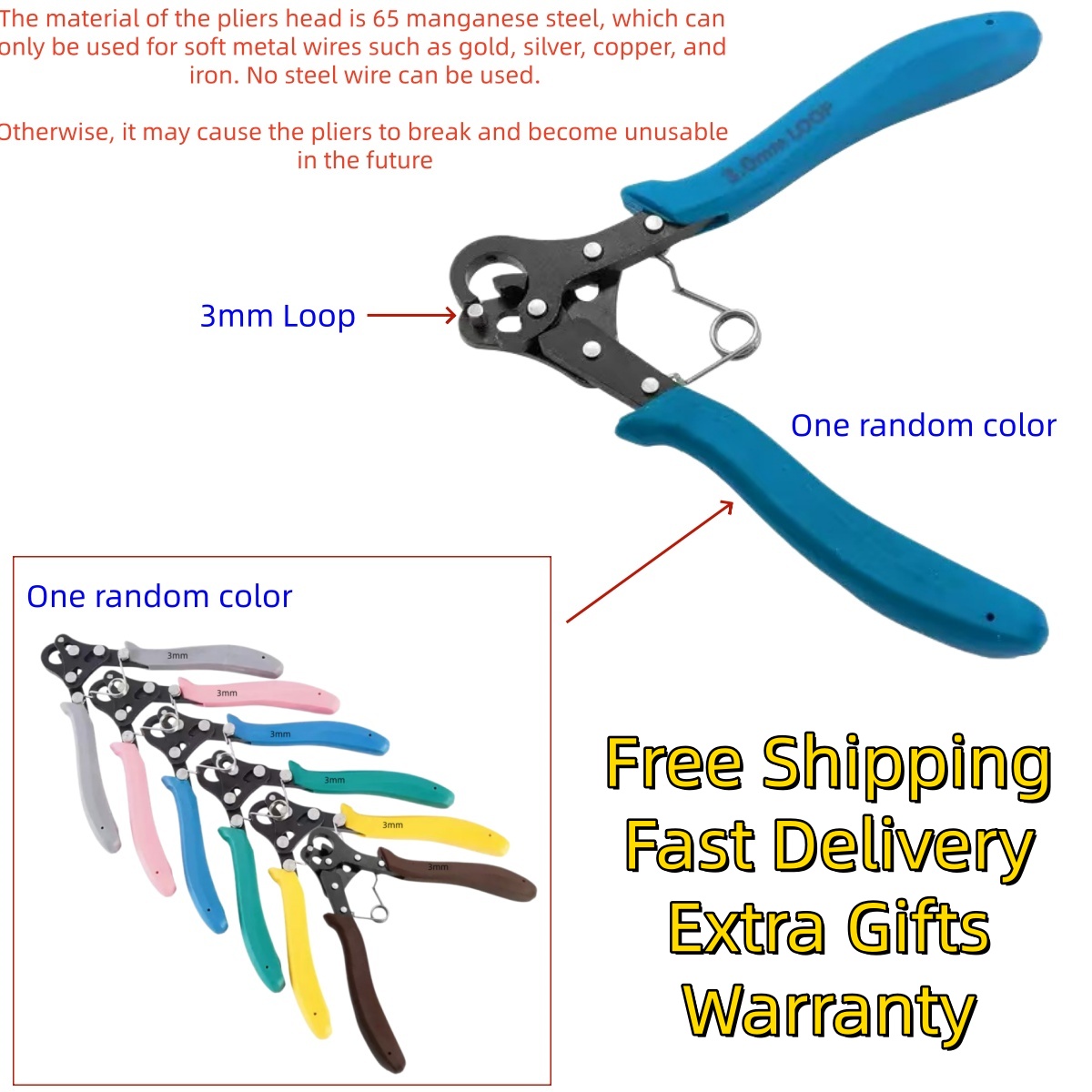 1.5mm Round Nose Wire Rolling  - Jewelry Plier Set 评论和价格