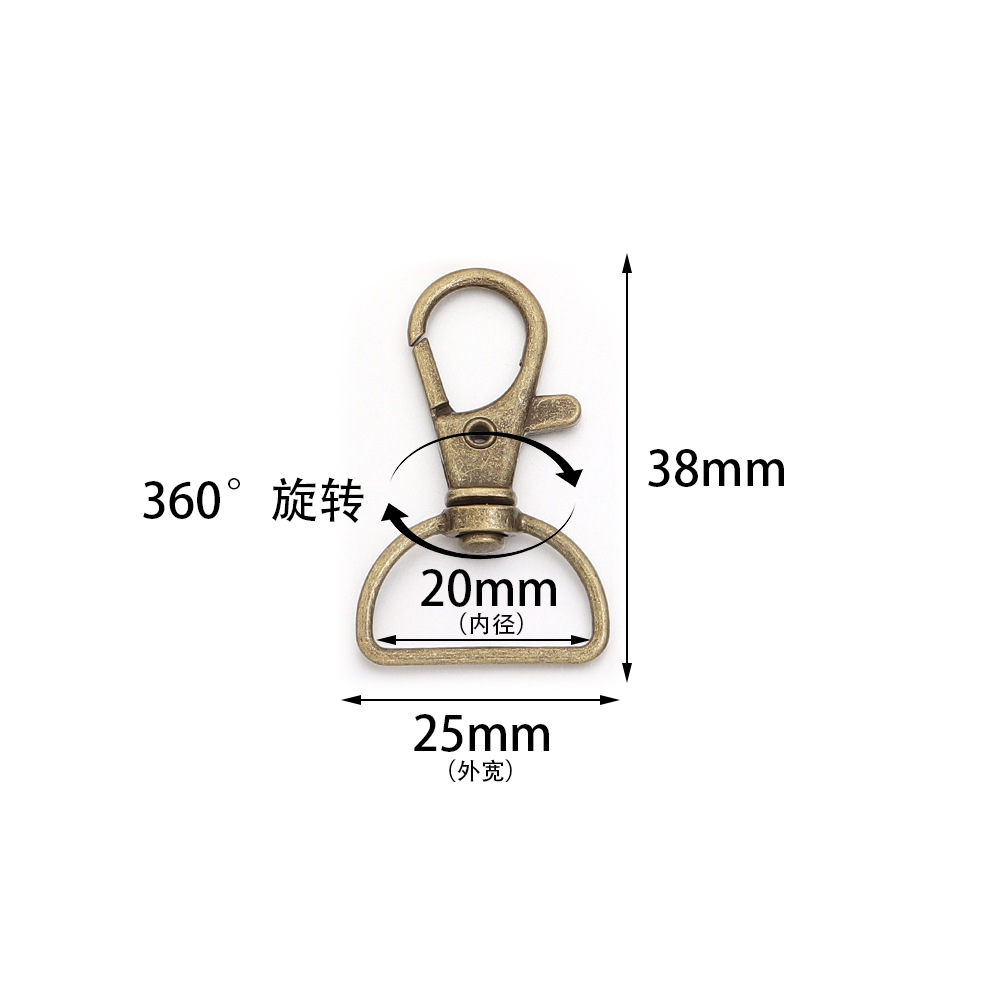 10pcs/lot Metal Swivel Clasps  - Jewelry Making Basics 评论和价格