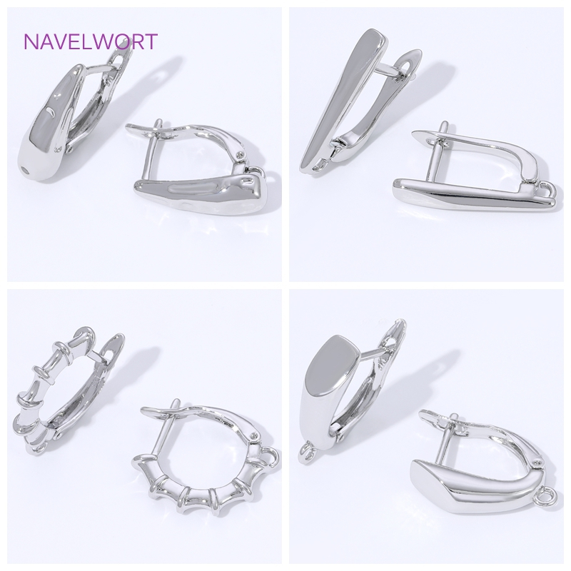 18K Gold Plated Smooth Earring - Jewelry Making Thread 评论和价格