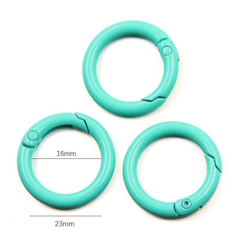 5-20pcs Colorful Spring O Ring - Jewelry Making Basics 评论和价格