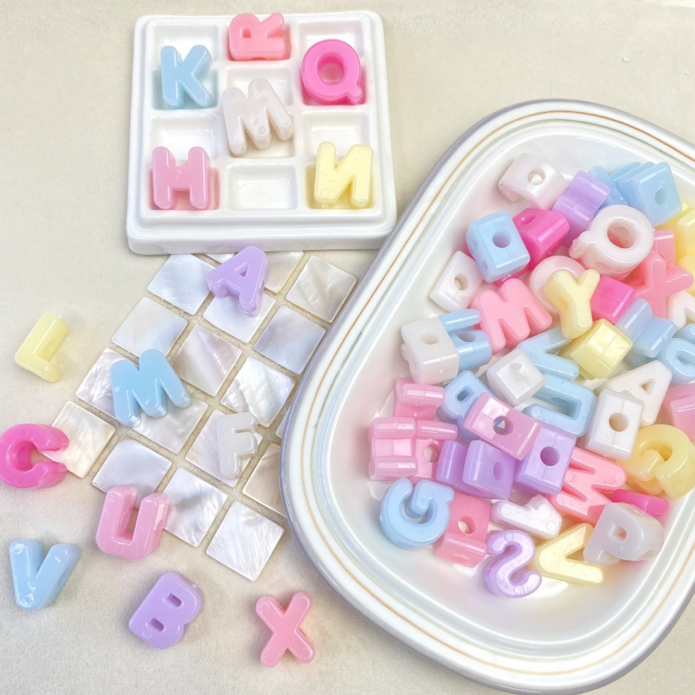 10/50/100PCS 14-20mm Acrylic L - Jewelry Making Tutorials 评论和价格