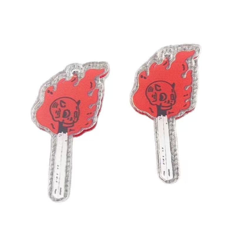 10pcs acrylic skull pendant, D - Jewelry Making Factory 评论和价格