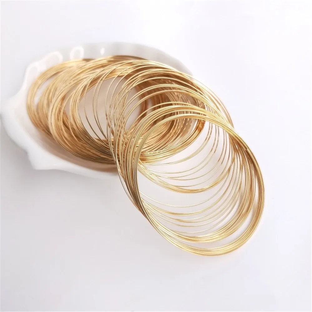 Color preservation 14K gold wh - Memory Wire Bracelet 评论和价格