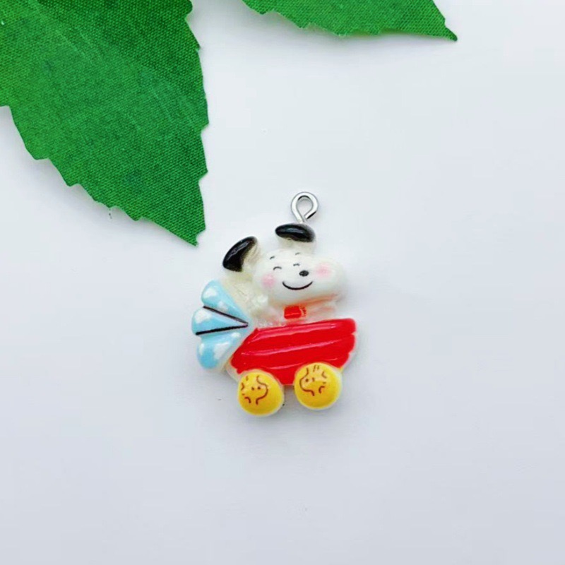 12pcs resin cartoon dog pendan - Jewelry Making Factory 评论和价格