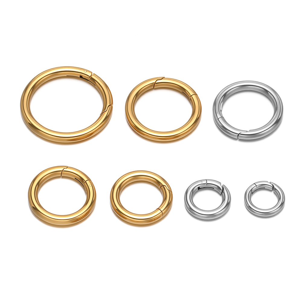 2Pcs/Lot Round Spring Clasps S - Jewelry Making Factory 评论和价格
