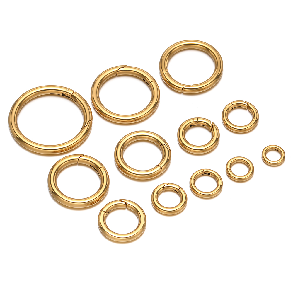 2Pcs/Lot Round Spring Clasps S - Jewelry Making Factory 评论和价格