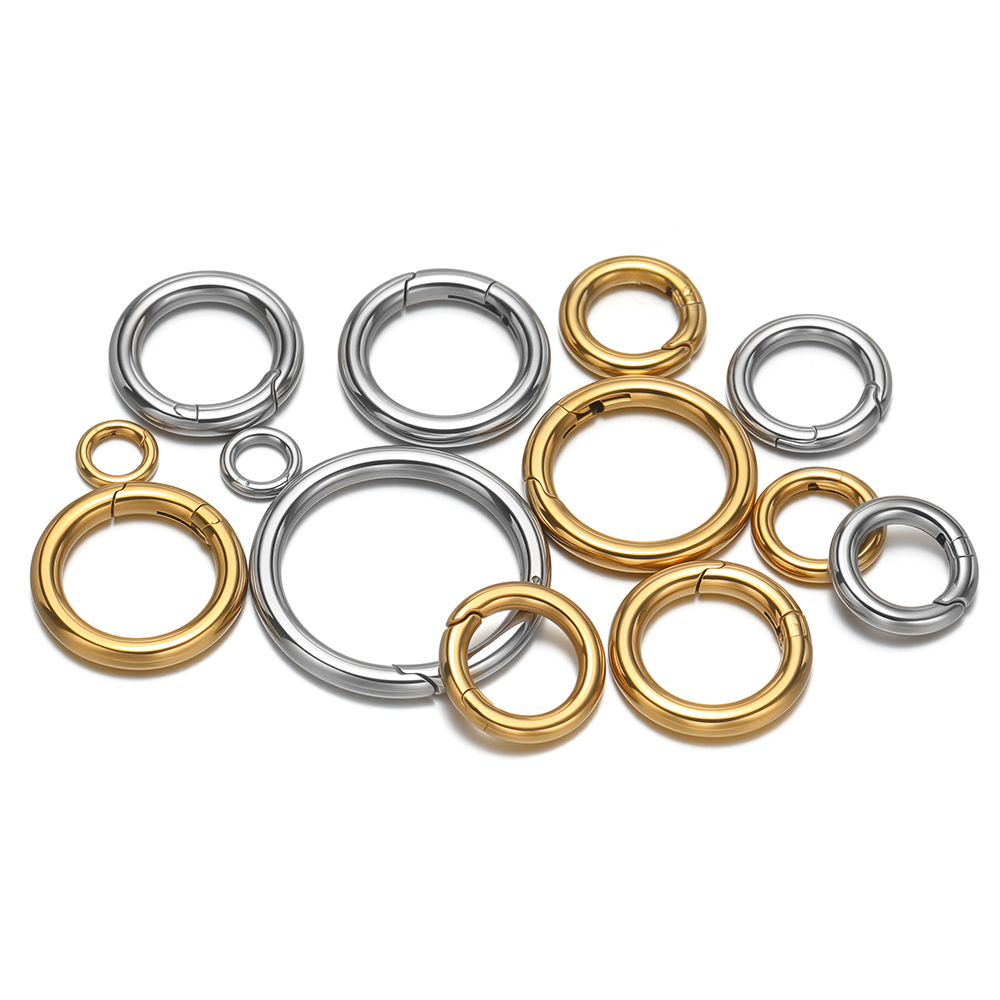 2Pcs/Lot Round Spring Clasps S - Jewelry Making Factory 评论和价格