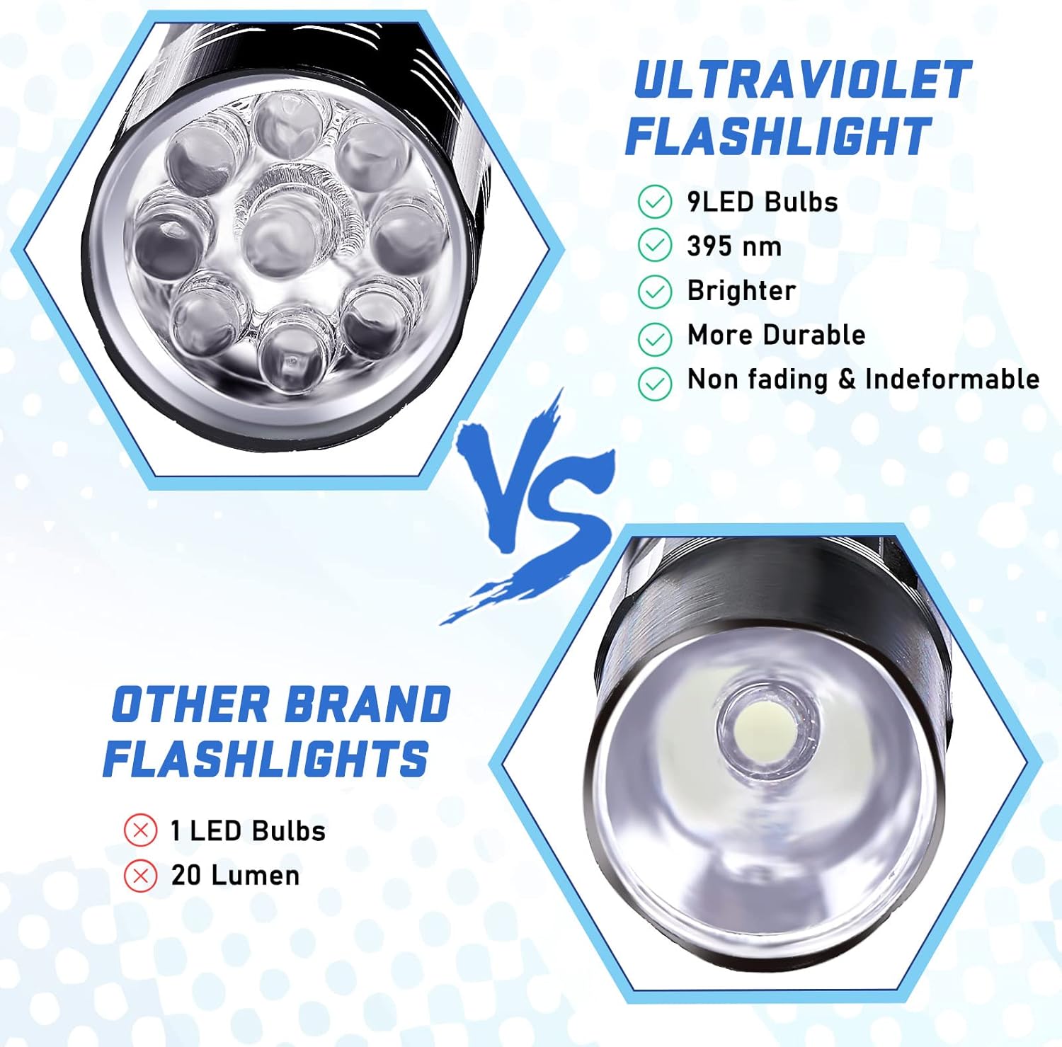 9LED Flashlight  UV Resin Curi - Jewelry Making Tools 评论和价格
