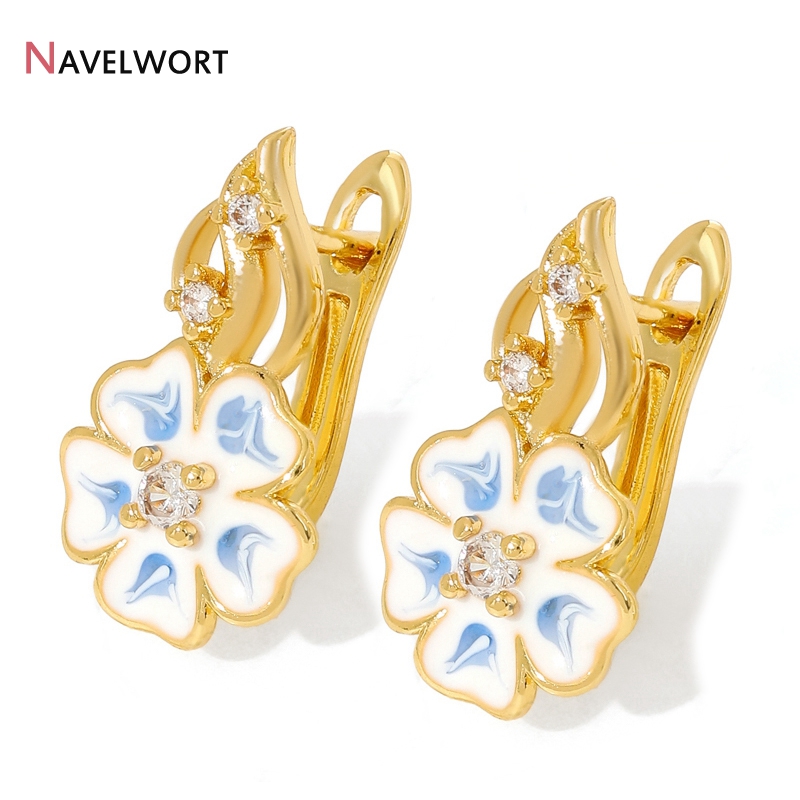 18K Gold Plated Brass With Zir - Jewelry Making Basics 评论和价格