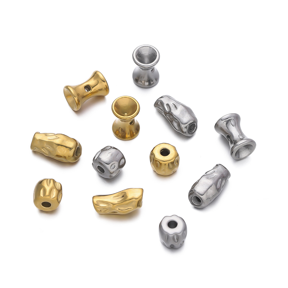 5/10pcs Stainless Steel Irregu - Jewelry Making Youtube 评论和价格