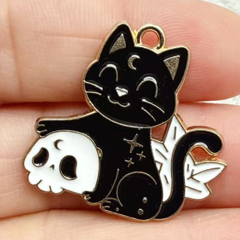 10pcs Original Alloy Enamel Bl - Jewelry Making Factory 评论和价格