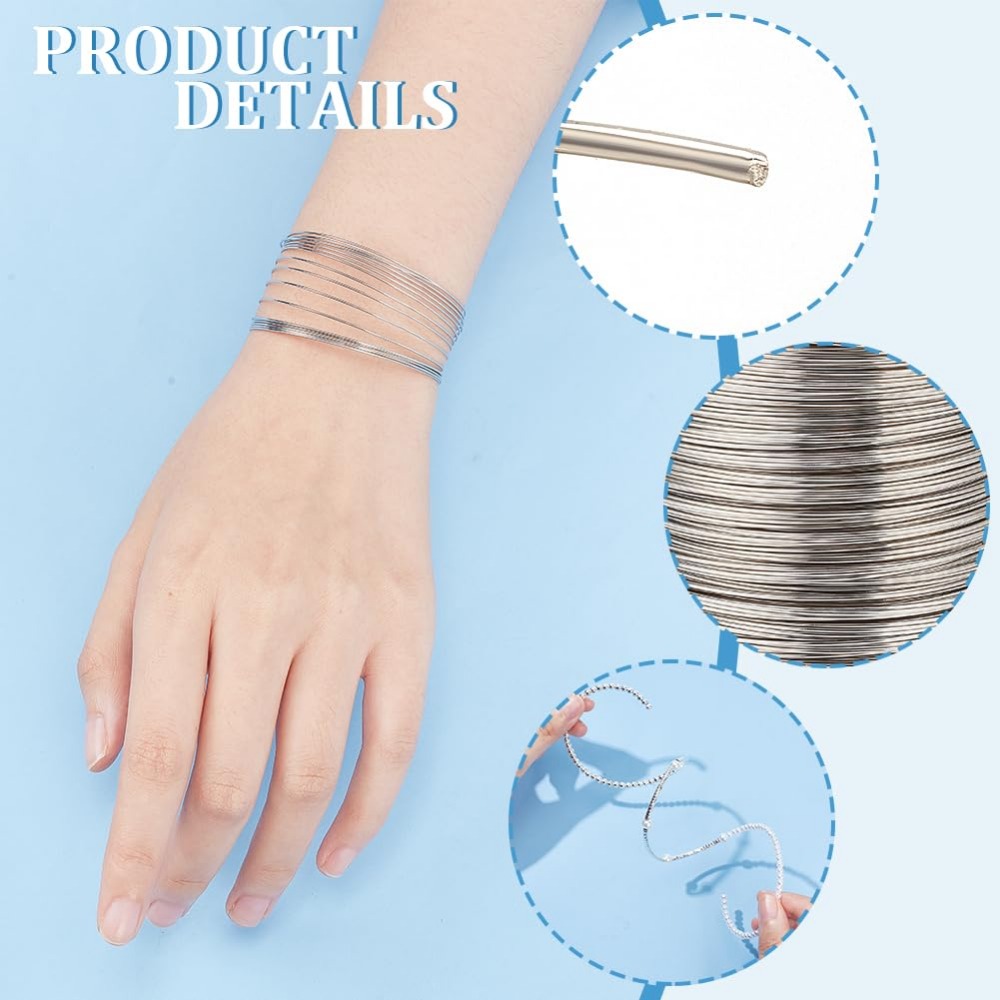 300 Loop Jewelry Wire Memory B - Memory Wire Bracelet 评论和价格