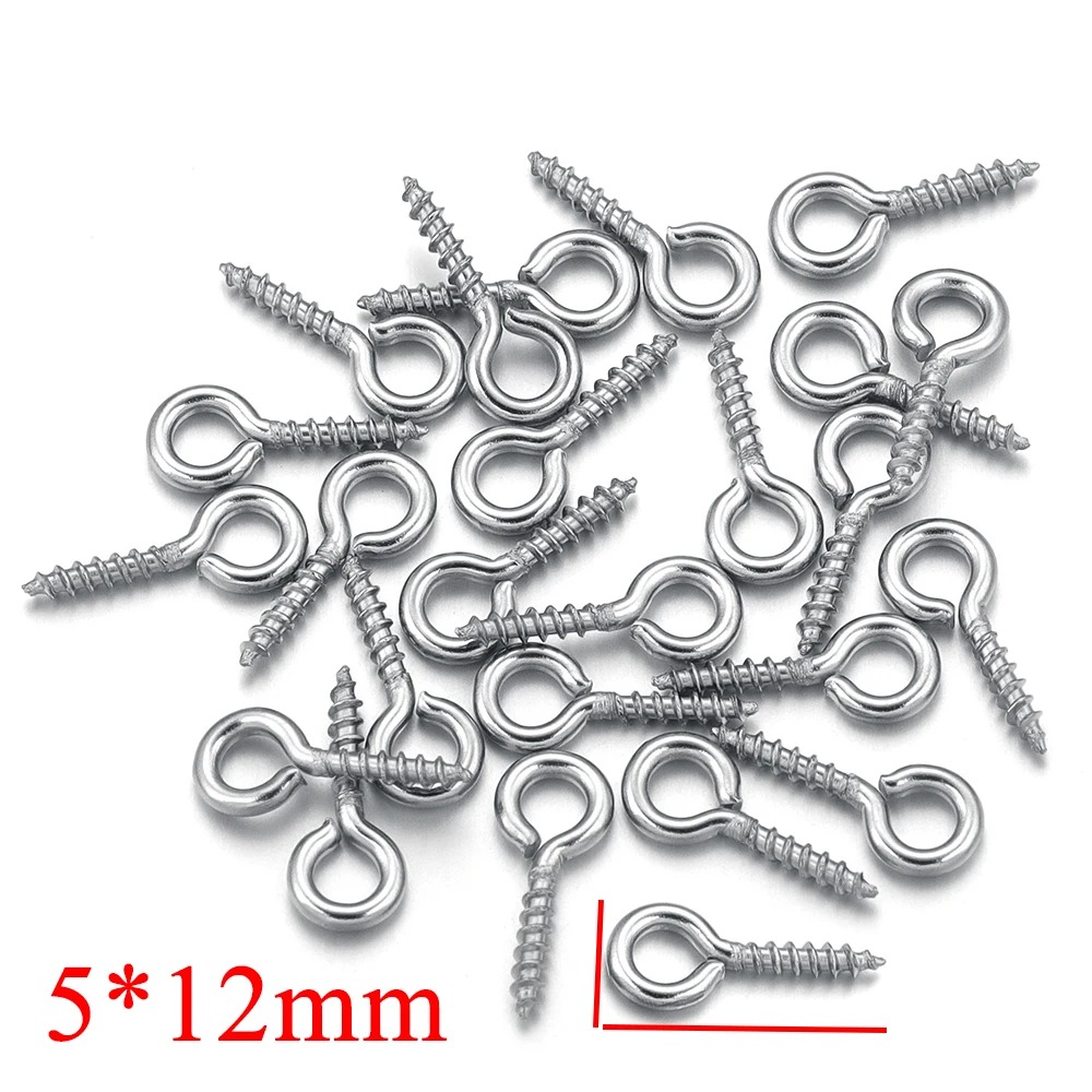 100pcs/lot Stainless Steel Min - Jewelry Making Thread 评论和价格