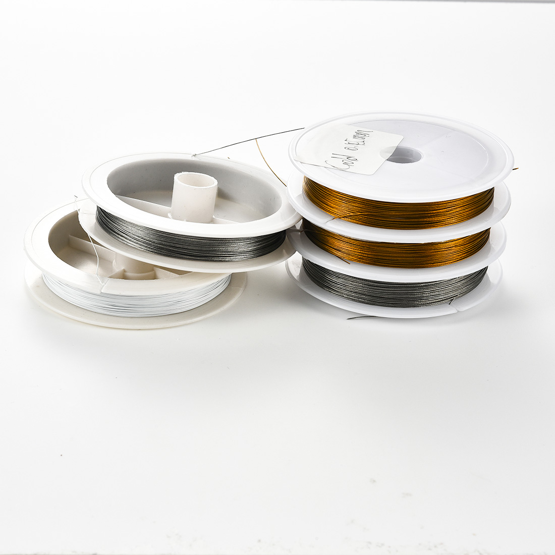 30M/Roll Stainless Steel Beadi - Jewelry Making Thread 评论和价格