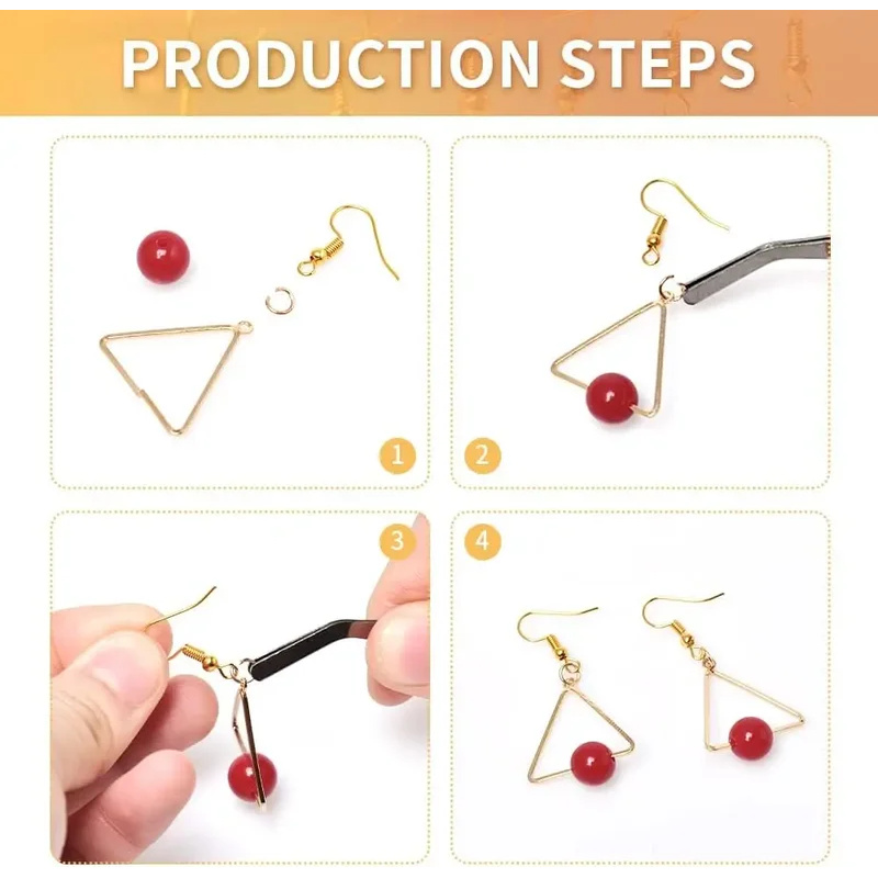 100/500pcs DIY Earring Finding - Jewelry Making Parts 评论和价格