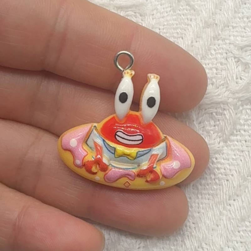 10pcs cartoon resin pendant, D - Jewelry Making Factory 评论和价格
