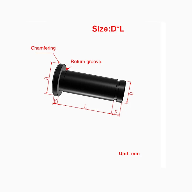 45 Steel Flat Dowel Pin With C - Head Pin Assorted 评论和价格