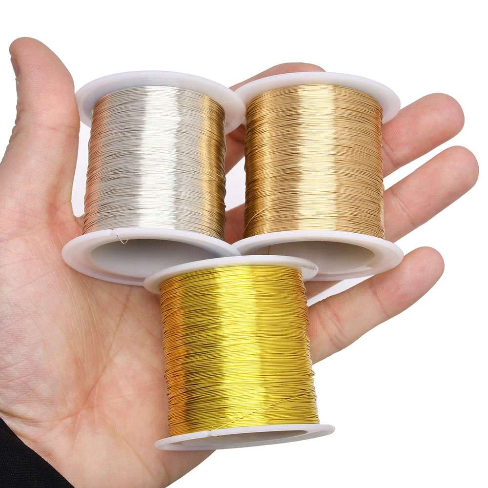 100m/328ft Fadeless Copper Cla - Jewelry Making Thread 评论和价格