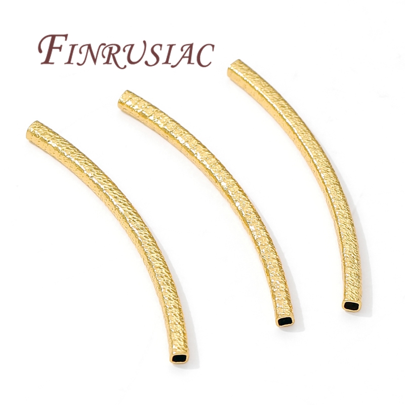 35mm*2mm 18K Gold Plated Tube  - Jewelry Making Youtube 评论和价格