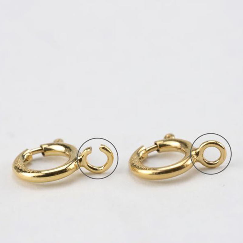 14K Gold Filled Spring Ring Cl - Jewelry Making Basics 评论和价格