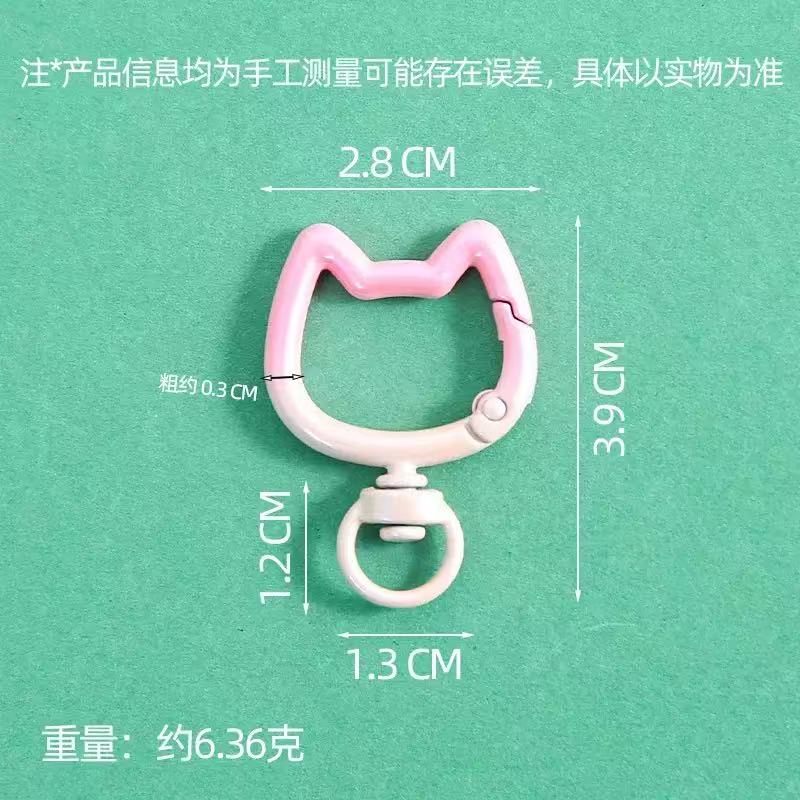 5-10PCS Gradient Cute Cat Clas - Jewelry Making Factory 评论和价格